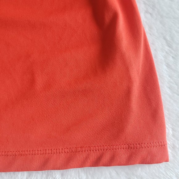 COLUMBIA V Neck Sleeveless Polyester Active Red Tank Top SZ L - Picture 9 of 17